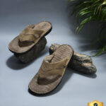WOODLAND Comfortable Soft Sole Lightweight Home Wear Men Sandals(Khaki , 9)
