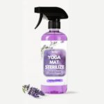 WTC Yoga Mat Cleaner Spray (Peaceful Lavender), 500 ml – No Slippery Residue, Organic Essential Oils, Deep-Cleansing for Fitness Gear & Gym Equipment (500 ML)