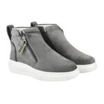 Shoetopia girls BT-630 Grey Ankle Boot – 7 UK (Girls-BT-630-Grey)-EU40