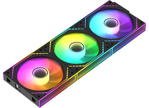 Thermalright TL-M12QR-S X3 120mm Reverse Case Fans, 3-Pack