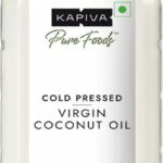 Kapiva Virgin Cold-Pressed | 100% Pure, Unrefined, Organic & Edible Coconut Oil(1 L)