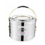 Mintage Stainless Steel 10L Sambar Pot Hotel Casserole Serving Container