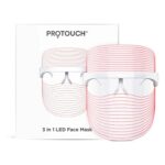 PROTOUCH 3 in 1 LED Face Mask | For Glowing & Clear Skin | Anti Acne & Anti Ageing | Facial at home | For All Skin Type | For Men & Women (unisex)