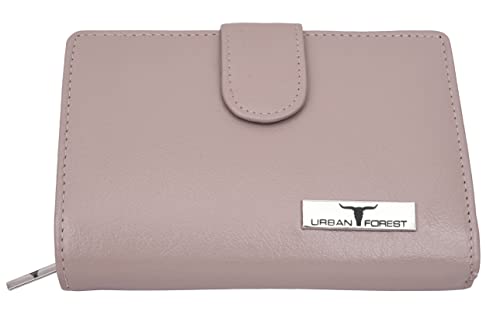 URBAN FOREST Tina Du Rose Womens Leather Wallet