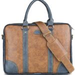 K London Unisex Messenger Bag – Laptop Bag || , Pu Leather Office Bag For | Supports Laptop Upto 15 Inches||Shoulder Bag|| Handle Bag, Multicolor