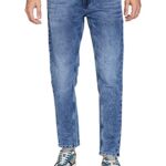 Easies by Killer Easies Men’s Skinny Jeans (E-5013 Anklft Lghind_34_Light Indigo
