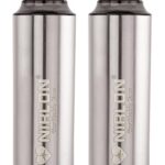 NIRLON Eco Pure Single Wall Stainless Steel Water Bottle, Water Bottles For Fridge Pack of 2|Leak Proof|Office|Gym Bottle|Home|Kitchen|Hiking|Treking Bottle|Travel Bottle [Black Color|900ml]