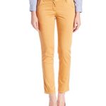U.S. POLO ASSN. Womens_US Polo_TR(8903952184021_UWTR0019_Super Skinny-Womens-Mustard_L-32)