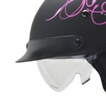 Vega Helmets Unisex-Adult Clear Drop-Down Shield, 1 Pack