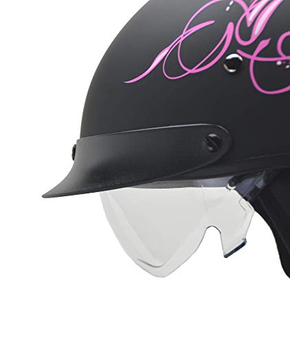 Vega Helmets Unisex-Adult Clear Drop-Down Shield, 1 Pack