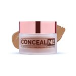 Glam21 Conceal Me Studio Finish Concealer & Corrector |F ull Coverage Yet Lightweight | Easily Blendable Cream Concealer for Dark Circles & Blemishes | 7gm-Beige-02