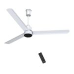 V-Guard Zenair BLDC 1200mm Ceiling Fan| Remote Control |White