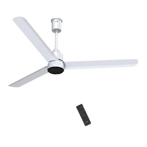 V-Guard Zenair BLDC 1200mm Ceiling Fan| Remote Control |White