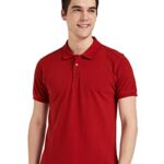 Amazon Brand – Symbol Men’s Solid Regular Polo Shirt, Bossa Nova, Small