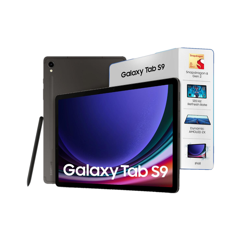 Samsung Galaxy Tab S9 8 GB RAM 128 GB ROM 11.0 Inch with Wi-Fi Only Gaming Qualcomm Snapdragon 8 Gen 2 Tablet (Graphite)