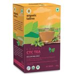 Organic Tattva Assam CTC Tea | Organic Assam Tea Mellow Melange, Loose Leaves, 200 g – Handpicked Single Estate Leaves, Earthy Flavour, Medium Caffeine