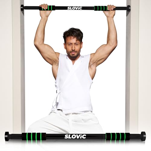 Slovic Pull Up Bar for Home for Kids & Adults [100 KG] | Anti-Skid Grip
