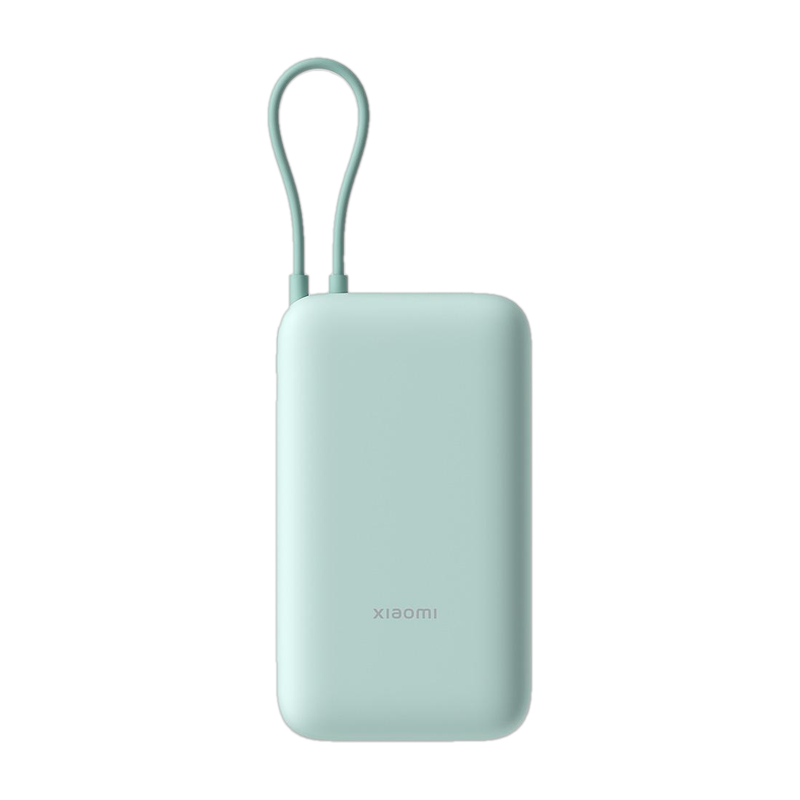 Mi 20000 mAh 22.5 W Compact Pocket Size Power Bank(Luxe Green, Lithium Polymer, Fast Charging for Mobile, Earbuds, Smartwatch, Tablet)