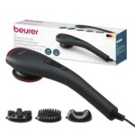 Beurer MG 24 Infrared Body Massager for Pain Relief | Deep Tissue Vibration Massage with Soothing Infrared Heat Therapy | Ergonomic Handheld Design for Muscle Relaxation, Stress Relief, Improved Blood Circulation I Black in color I 3 years warranty
