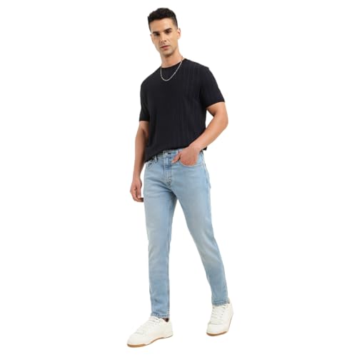 Levi’s Men’s 512 Slim Tapered Fit Mid-Rise Jeans Light Blue