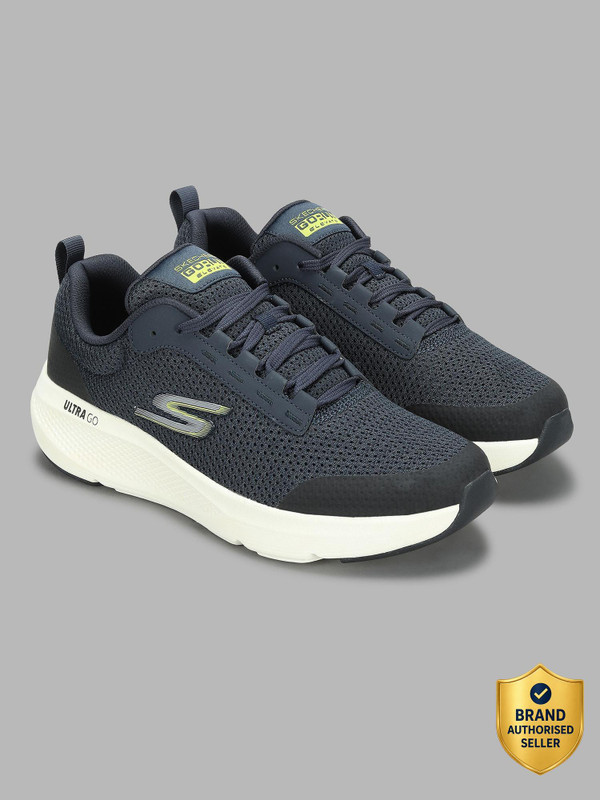 Skechers Go Run Elevate Sneakers For Men(Navy , 9)