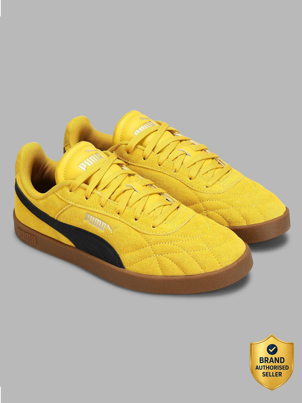 Puma Club Ii Indoor Esd Sneakers For Men(Yellow , 9)