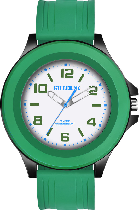 Killer K8011 Green Black K8011 Elevate Your Style With New Vibrant Colors Watch Analog Watch – For Boys