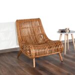 @home By Nilkamal Hampton Arm Chair (Teak), 27.55 * 35.43 * 31.10