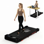 Lifelong Walking Pad Treadmill | 3 Hp Motor | 2-Level Manual Incline | Led Display Treadmill (Max Weight:110 Kg)
