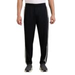 Contrast Cut & SEW Panel Pant (PT0104ID-BLK_S)