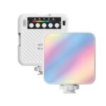 DIGITEK LED-D6W RGB Portable Mini Video Light, Built-in Rechargeable Battery, 360° HSI Full Color Spectrum, 3000K-6000K Bi-Color, 9 FX Modes, Type-C Charging, Influencer Light for Reels & Vlogging