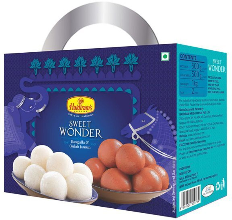 Haldiram’S Sweet Wonder 1Kg Tin(1000 G)