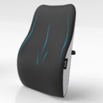 Lifelong Back Support Cushion for Office Chair & Car | Ergonomic Memory Foam Design for Better Posture, Reduced Fatigue, and Comfortable Sitting During Work or Travel