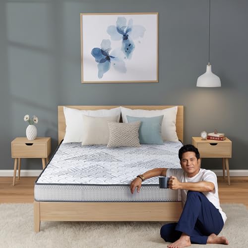 Livpure Smart DUOS FLIP Reversible Ortho HR – Medium Soft & Firm Mattress |3D SleepTech Crafted Zones| ComfortScience Foam| High GSM Sporty Quilted Fabric|Queen Bed (78x60x5) inch, 7 Years Warranty