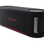 LG XBOOM Bounce Wireless Portable Bluetooth Speaker, Upward Dual Passive Radiators, AI Sound, AI Lighting, 30Hrs Playtime, Bass Boost, IP67 Water & Dustproof, Built in Power Bank, Carrying Strap