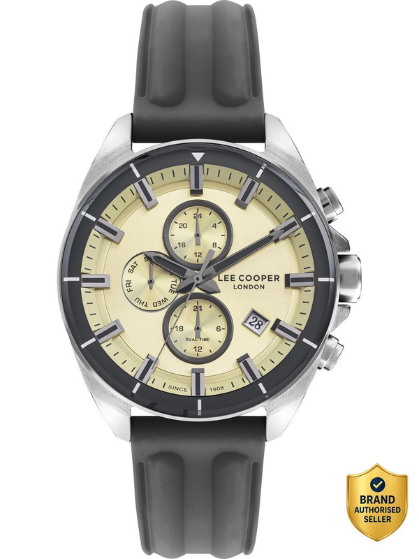 Lee Cooper Lc07881.346 Dual Time Analog Watch  – For Men
