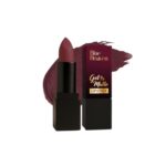 Blue Heaven Get Matte Lipstick | Soft Matte Finish and Lightweight Formula | Intense Pigment | Long-Lasting Lipsticks For Women | 202M| 4gm