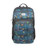 F Gear Akira Grey 26L Backpack, 3 Spacious Compartments, 3 Pockets and 1 Hidden Pocket|Anti theft Backpack|Airflow Padded Back Panel|Lightweight & Durable|Ideal for Office, Daily Use & Travel