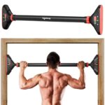 Lifelong Adjustable Pull-Up Bar for Home Gym | No Screws Hanging Bar, Adjustable Length (74-97cm), Doorway Chin-Up Bar, Gym Equipment for Men Workout, Strength Training. Weight Capacity (200kg)