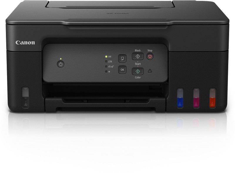 Canon PIXMA MegaTank/Ink Efficient G2730 Multi-function Color Ink Tank Printer with Black (70 ml) & Color (40 ml)(4 Ink Bottles Included)