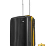ALFA by VIP Excel Polypropylene | Trolley Bag With Combination Lock Cabin Suitcase 4 Wheels – 21 Inch