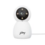 Godrej 3MP Smart Wi-Fi CCTV Camera | EVE Pro 3 | New Launch | Night Vision | 360° View | AI Human Tracking | Motion Detection | Indoor Camera | 2-Way Talk | Up to 256GB SD Card Support | Alexa Support