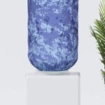 Cortina Marble Print Dispenser Cover|Water Can Protectors|Elastic Closure | Polyester Material | Digitally Printed | Heat Resistant | Water-Proof | 45cm x 42cm x 43cm | 20 Liters | Blue 2
