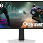 Samsung Odyssey OLED G9 124.46 cm (49 inch) Curved DQHD OLED Panel Gaming Monitor (LS49DG910SWXXL)(Response Time: 0.03 ms, 144 Hz Refresh Rate)