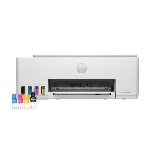 HP Smart Tank All in One 583 Multi-Function WiFi Color Ink Tank Printer (Borderless Printing) for Print/Copy/Scan with Up to 4000 Pages of Black or 6000 Pages of Color