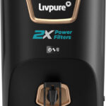 LIVPURE LIV-PEP-STAR-ALKALINE 2X Power Filter No Filter Cost for 2 Year 7 L RO + UV + UF + Copper + Alkaline Water Purifier(Black)