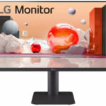 LG FHD 63.5 cm (25 inch) Full HD IPS Panel with Height Adjustable Stand, Flicker Safe, Eye Comfort, Dynamic Action Sync, Black Stabilizer, Built-in Speakers -Black Monitor (25MS550-BB.ATRRJVN)(Response Time: 5 ms, 100 Hz Refresh Rate)