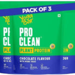 Yogabar Chocolate Plant Protein | 25g Protein per Serve | Clean Ingredients Plant-Based Protein(1.5 kg, Chocolate)