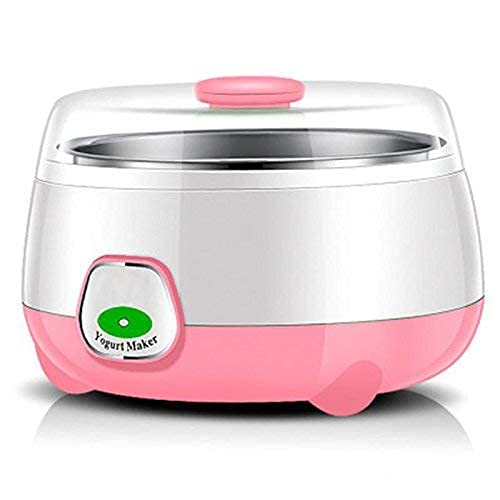 UQINO Yogurt Maker Machine, Stainless Steel Liner Automatic Digital Yogurt Maker Machine, Electric Curd Maker Machine for Home Kitchen, Inner DIY Yoghourt Dahi Maker Container 900ml PACK OF 1