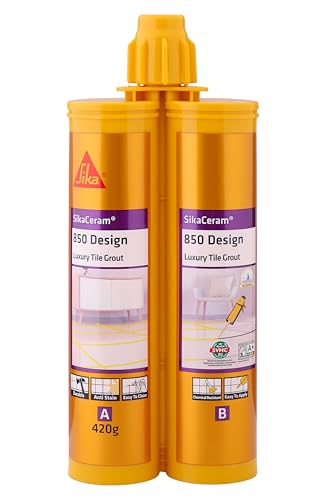 SIKA – Tile Grout – SikaCeram 850 Design – Light Khaki – Epoxy floor and wall tile coloured grout for joint 2-15mm inside – 420g